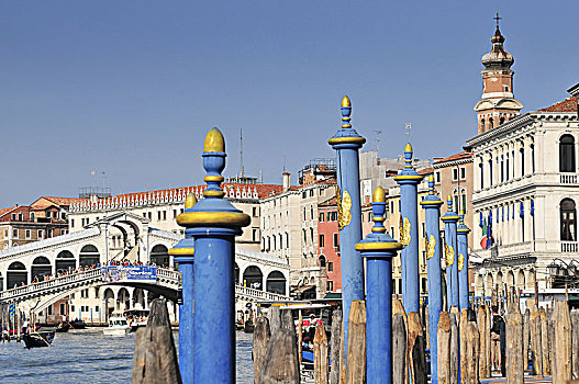 雷雅托桥,大运河,威尼斯,意大利