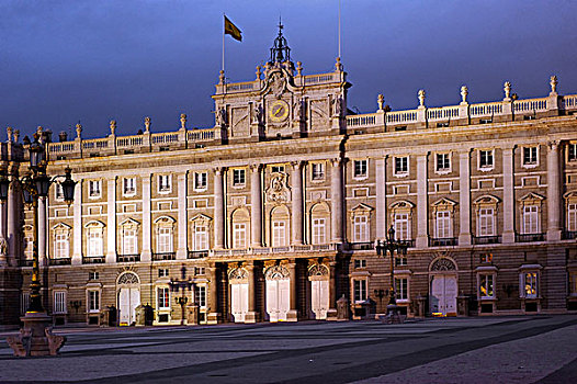 马德里皇宫,皇宫,马德里,西班牙,欧洲