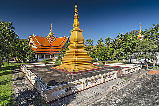 寺院,庙宇,首都,老挝,万象