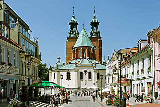 格涅兹诺,大教堂,祈福,波兰,欧洲