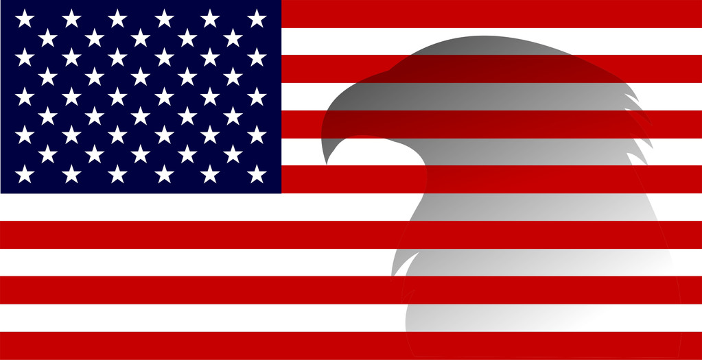 美国独立日国旗图片