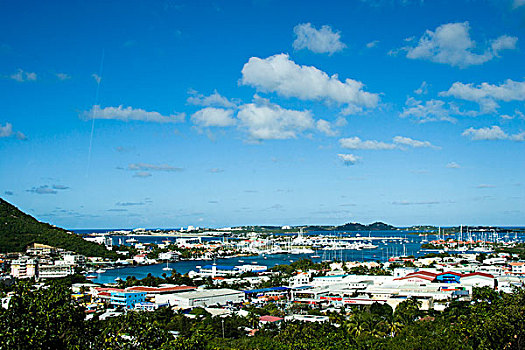 港口,安提瓜岛,加勒比