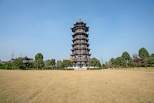 长沙洋湖湿地公园－白鹭塔