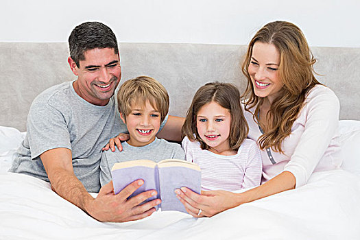 家庭,读,故事书