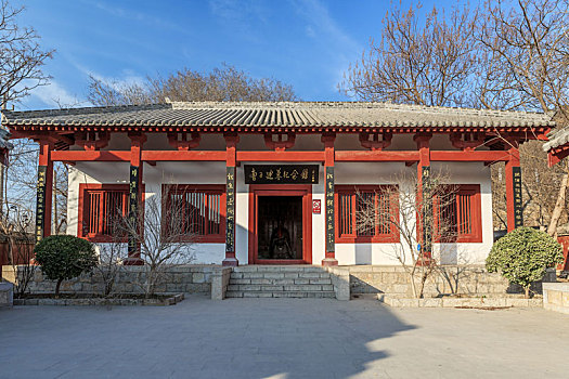 山东省东阿县鱼山镇曹植曹子建墓,纪念馆,祠