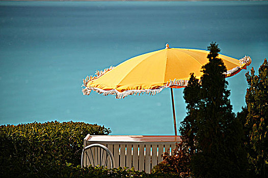 阳伞,海洋