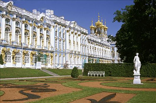 俄罗斯,圣彼得堡,凯瑟琳宫