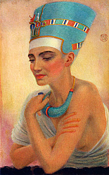 古埃及,皇后,第十八王朝,公元前14世纪,艺术家
