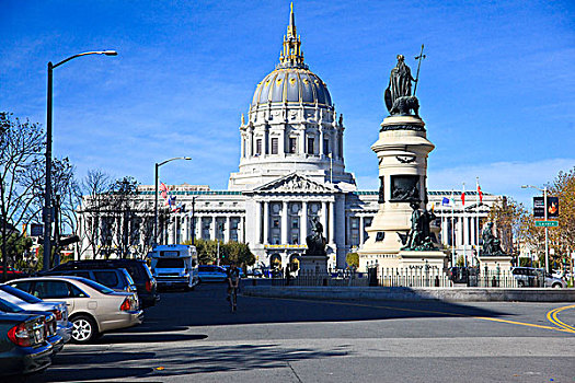市政厅,旧金山,加利福尼亚,美国,北美