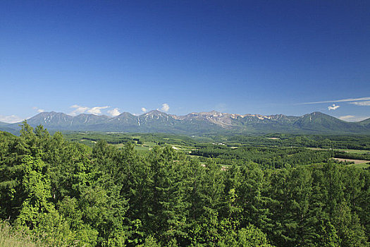 十胜岳山