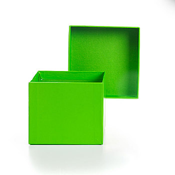 绿色,盒子