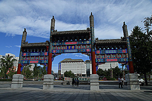 2016年9月27日北京西城区西单牌楼