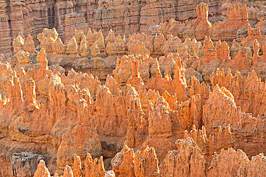彩色,岩石构造,怪岩柱,石头,针,布莱斯峡谷国家公园,犹他,美国,北美