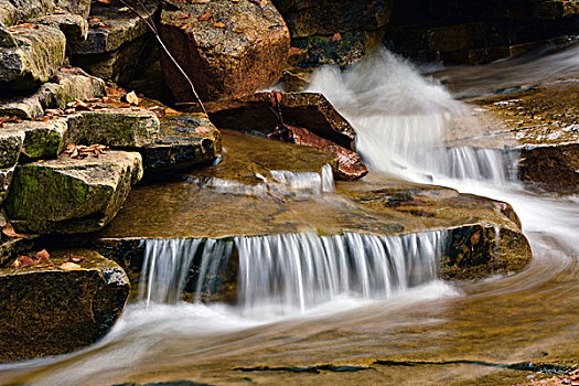 瀑布,州立公园,新罕布什尔,美国