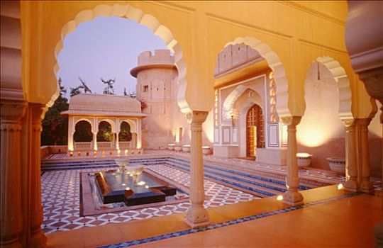 酒店,拉贾斯坦邦,印度