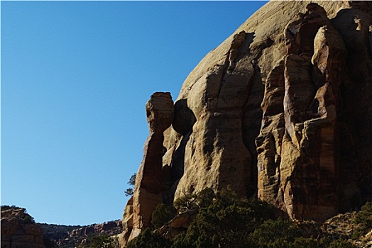石头,峡谷,靠近,峡谷地国家公园,犹他