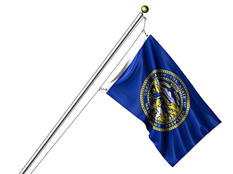 隔绝,内布拉斯加州,旗帜