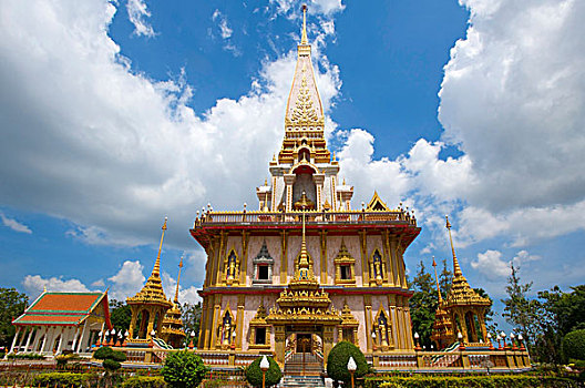 寺院,庙宇,普吉岛,泰国,亚洲