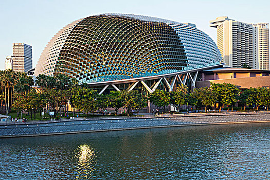 新加坡,剧院,湾,榴莲