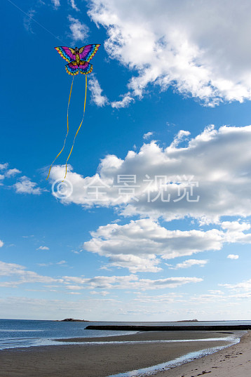 孤独的风筝图片唯美图片
