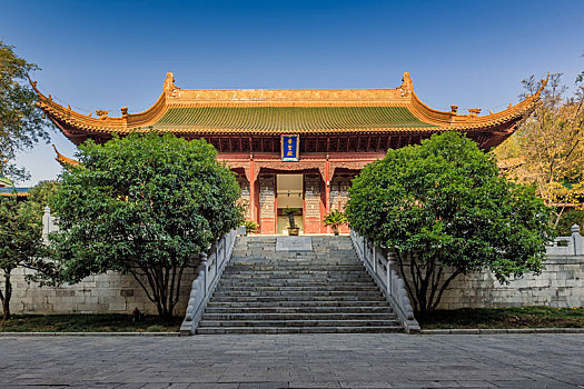 南京朝天宫崇圣殿古建筑