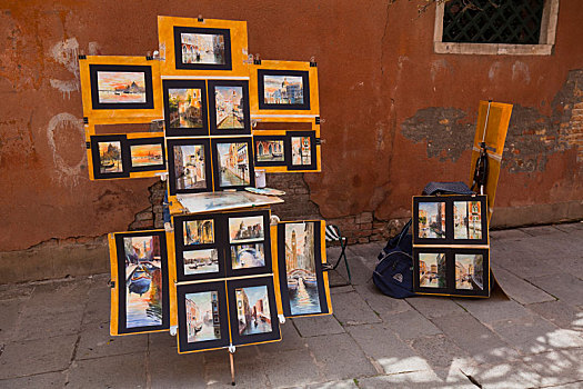威尼斯,街道,销售
