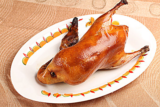 红枣木烤鸭