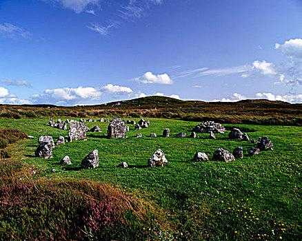石头,圆,爱尔兰