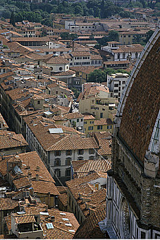 屋顶,佛罗伦萨,意大利