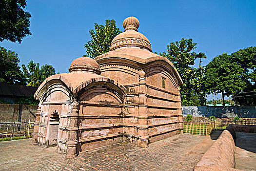 庙宇,乌代浦尔,东北方,印度,亚洲