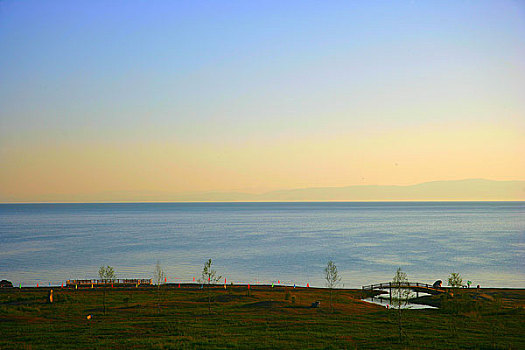 青海省海南藏族自治州的青海湖