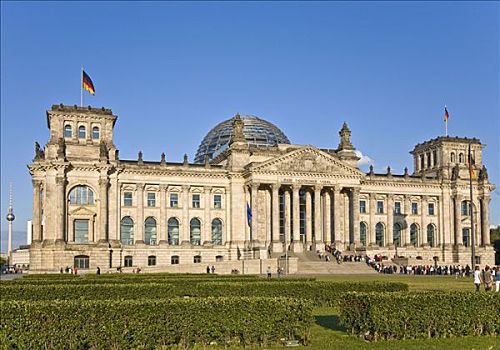 德国国会大厦,地点,共和国,柏林,德国