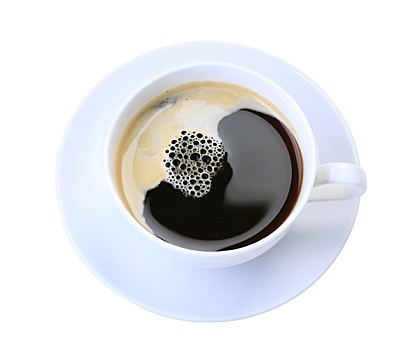 杯子,黑咖啡