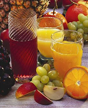 葡萄汁,橙汁,菠萝汁,清新,水果