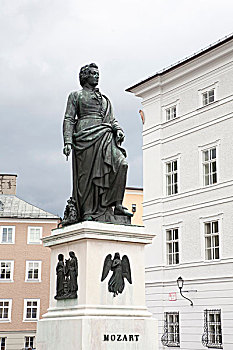 雕塑,莫扎特,奥地利