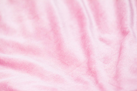 柔和的粉色毛巾