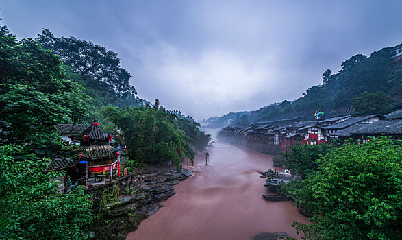 重庆市江津区中山古镇