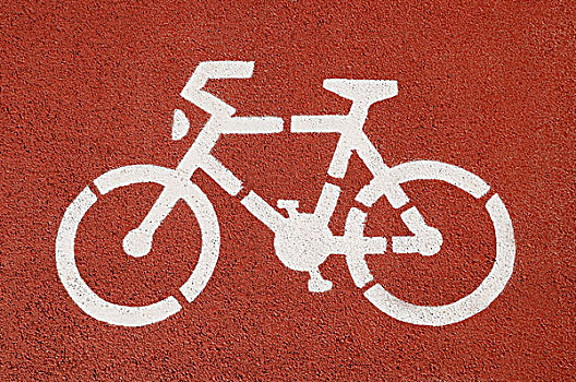 自行车道,象形图