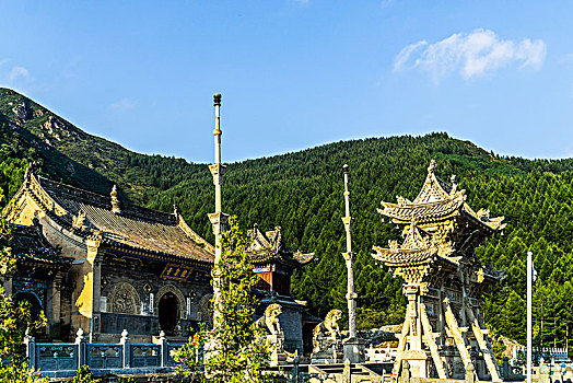 山西五台山龙泉寺