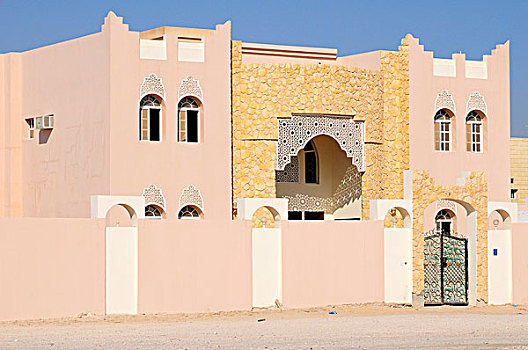 郊区,家,多哈,卡塔尔