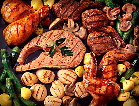 燒烤,肉