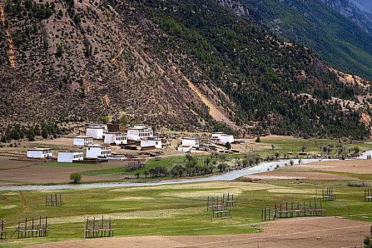 西藏村庄