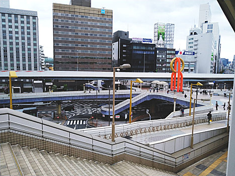 日本交通街景