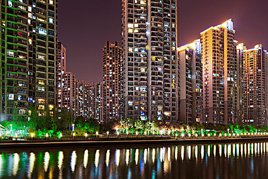 公寓,楼宇,上海,建筑