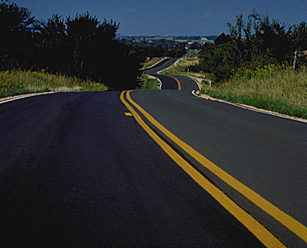 堪萨斯,道路,汽车