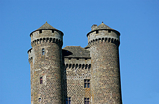 城堡,奥弗涅,法国,欧洲