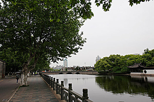 月湖公园,亭子,历史建筑