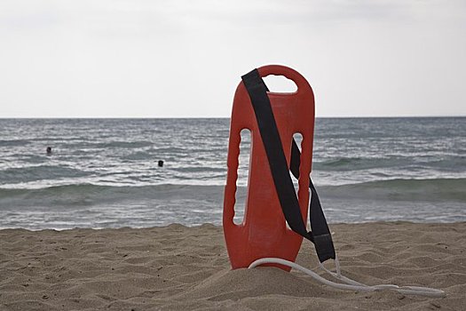 漂浮器具,海滩,马略卡岛,巴利阿里群岛,西班牙
