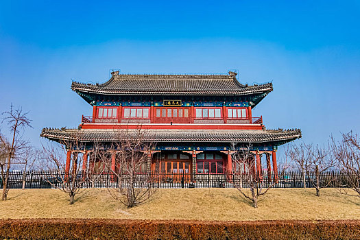 北京市通州区大运河外滩大光楼古典园林建筑