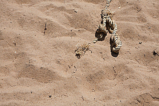 绳索,沙子
